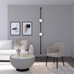 Светодиодный трековый светильник Denkirs BELTY FLOW DK5566-BK