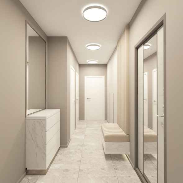 Накладной светильник Denkirs DK6510-WH/1 PLATO