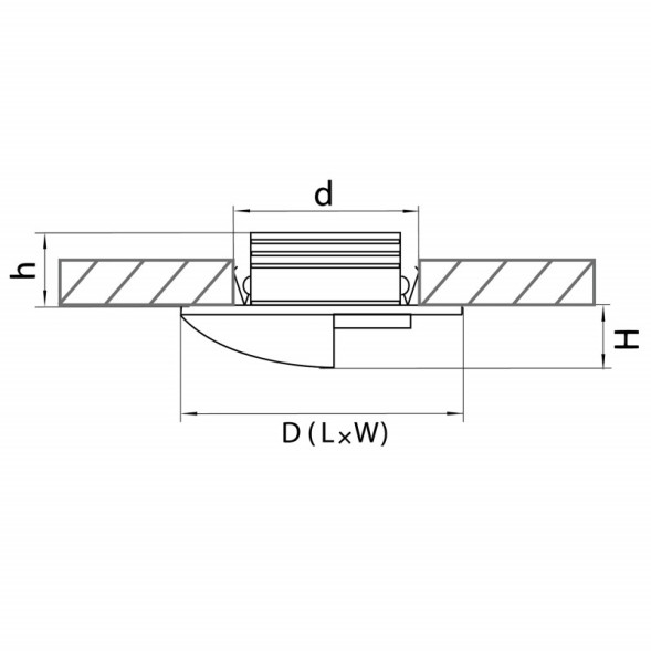 Подсветка ступеней лестницы Lightstar Lumina 212136