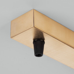 База накладная Eurosvet A057626 / Планка для подвесных светильников бронза Планка