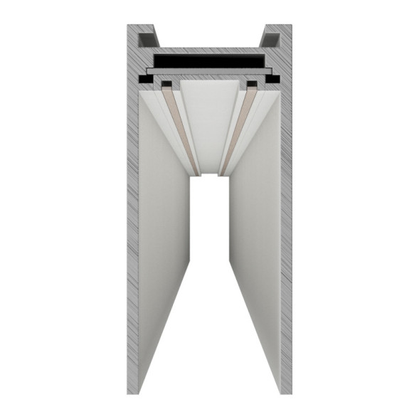 Накладной магнитный шинопровод Denkirs SMART BASE TR2002-WH