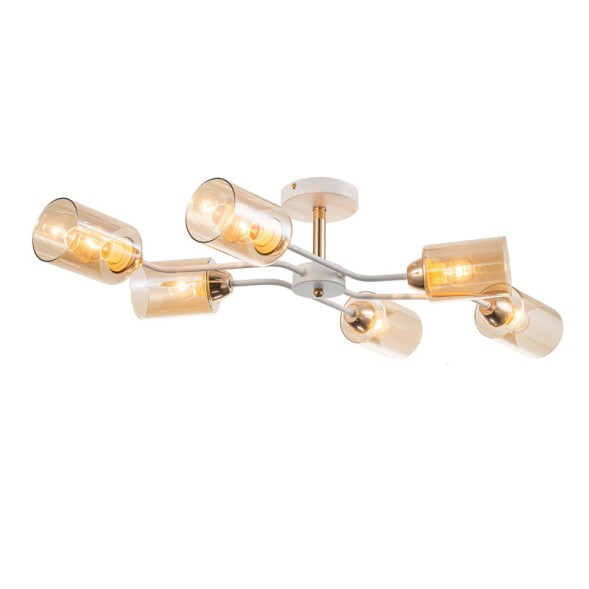 Люстра на штанге Escada Vertigo 1131/6P White/Gold