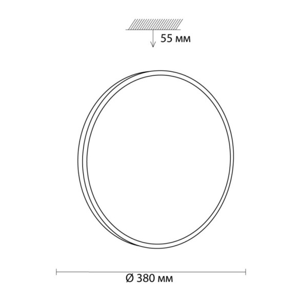 Потолочный светильник Sonex SMALLI 3012/DL