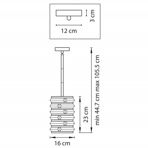 Подвесная люстра Lightstar Amerigo 746018