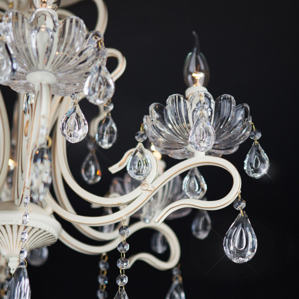 Люстра на штанге Eurosvet ETNA 12205/6 белый Strotskis