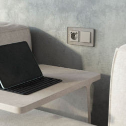 Выключатель Werkel W1212004 дымчатый