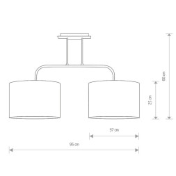 Люстра на штанге Nowodvorski ALICE 4962