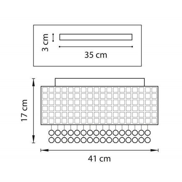 Потолочная люстра Lightstar BEZAZZ 743064