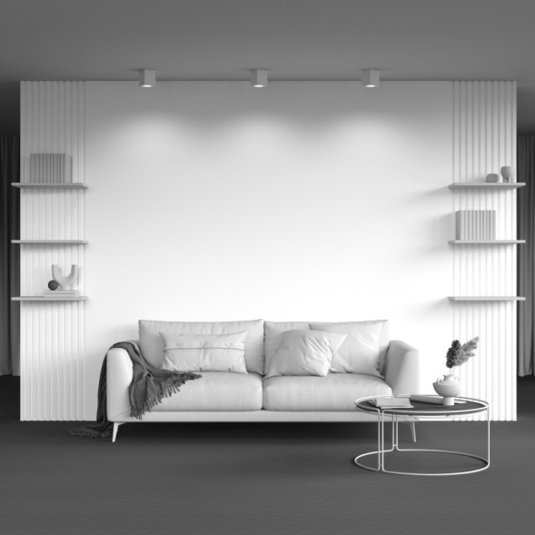 Накладной точечный светильник Maytoni Technical ALFA C013CL-01W