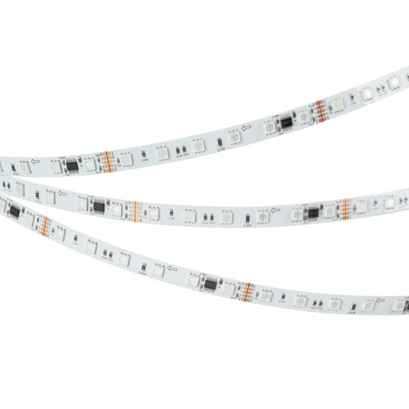 Лента Arlight DMX-B60-10mm 5060 039183 70W 24V 1125lm RGB IP20