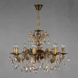 Подвесная люстра AMBIENTE by BRIZZI GRANADA 2118/8 PB Tear drop