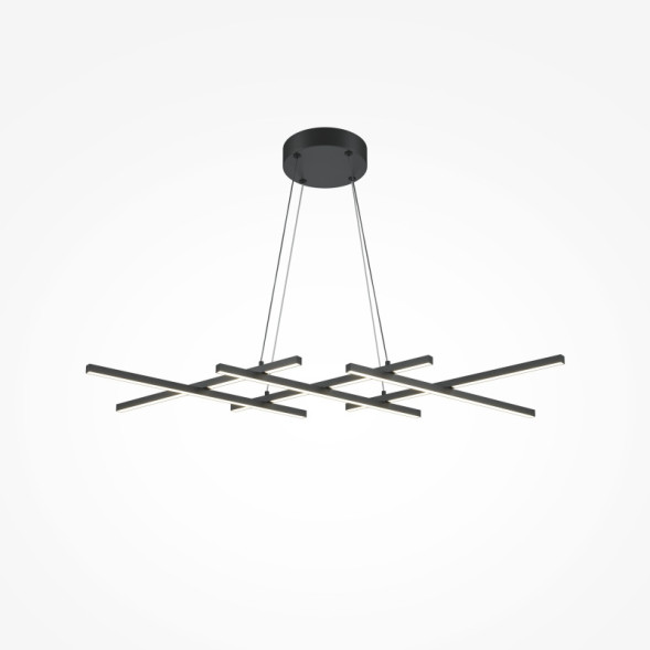 Подвесная люстра Maytoni Halo MOD244PL-L50BK