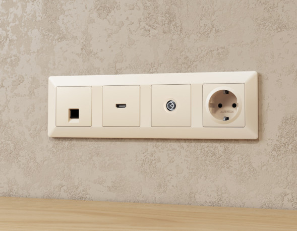 Розетка MA333005 Ambrella Volt MA