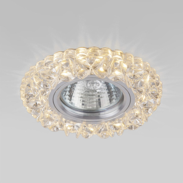 Встраиваемый точечный светильник Elektrostandard 2201 MR16 CL прозрач