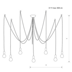 Подвесной светильник Nowodvorski SPIDER 9743