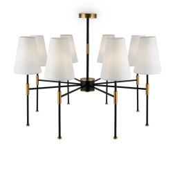 Люстра на штанге Freya Tida FR5196PL-08BBS