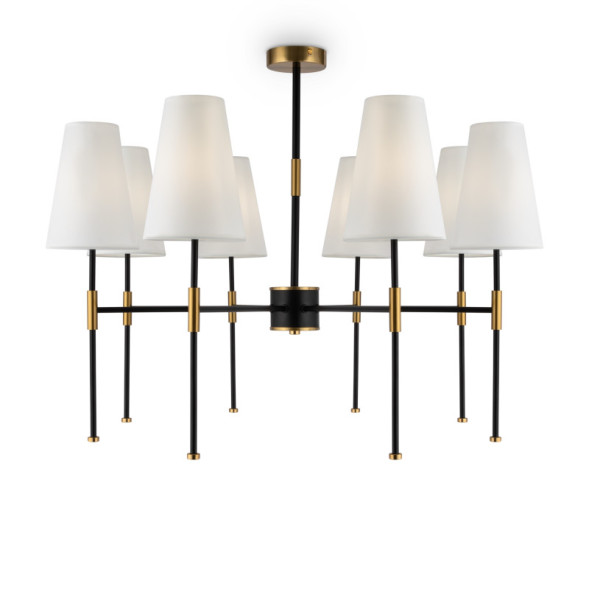 Люстра на штанге Freya Tida FR5196PL-08BBS