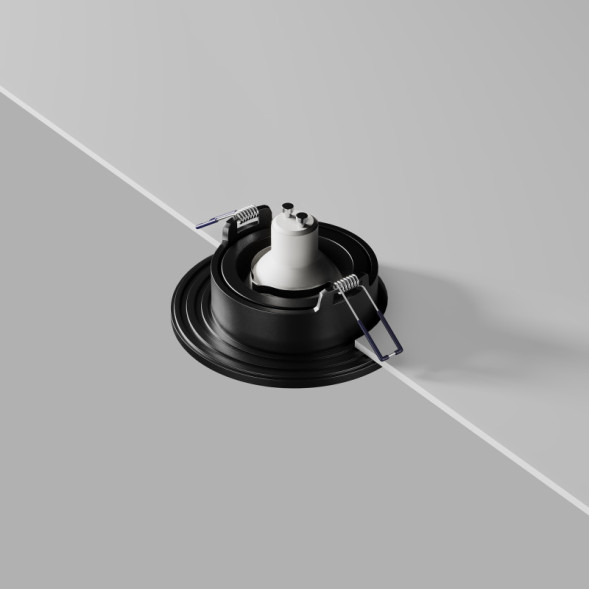 Точечный влагозащищенный светильник Maytoni Technical Wink DL061-GU10-B