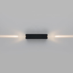 Уличный настенный светильник Elektrostandard Blaze LED черный (35136/W)