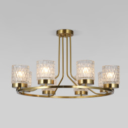 Люстра на штанге Eurosvet Calle 60127/8 латунь