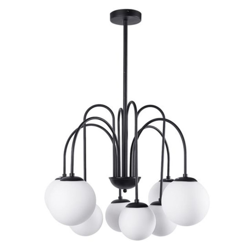 Люстра на штанге ARTE Lamp mebsuta A1675LM-8BK