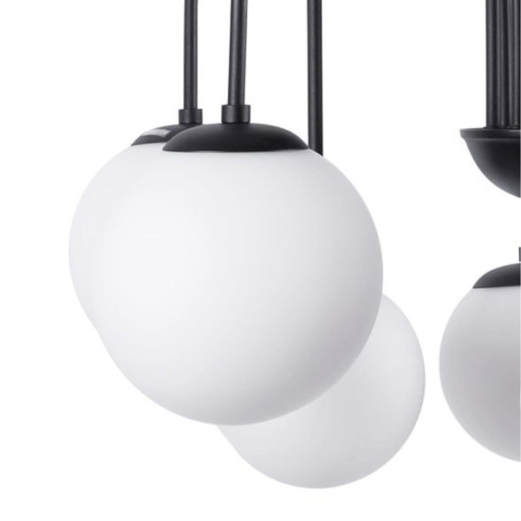 Люстра на штанге ARTE Lamp mebsuta A1675LM-8BK