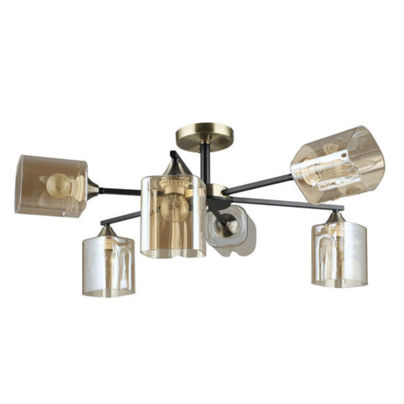 Люстра на штанге ARTE Lamp A4185PL-6BK MERCI