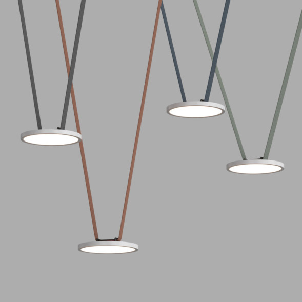 Светодиодный трековый светильник Denkirs BELTY FLOW DK5566-WH+BK