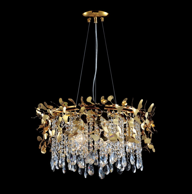 Подвесная люстра Crystal Lux Romeo ROMEO SP6 GOLD D600