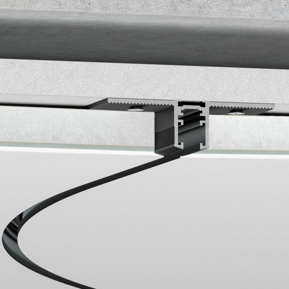 Трековый магнитный шинопровод Elektrostandard 85221/00 черный Mini Magnetic