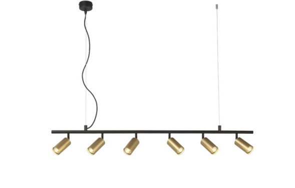 Подвесная люстра Crystal Lux CLT 015 CLT 015C6 L1200 BL-GO