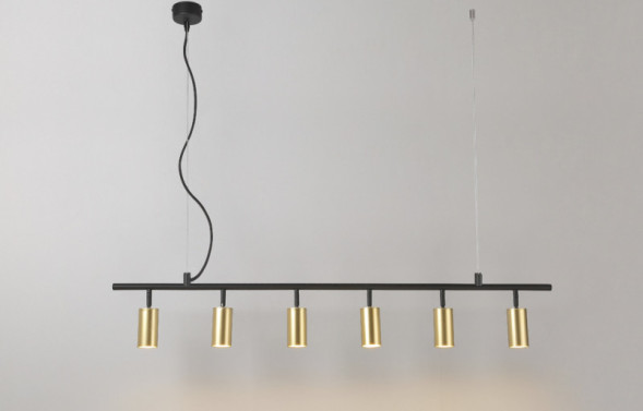 Подвесная люстра Crystal Lux CLT 015 CLT 015C6 L1200 BL-GO