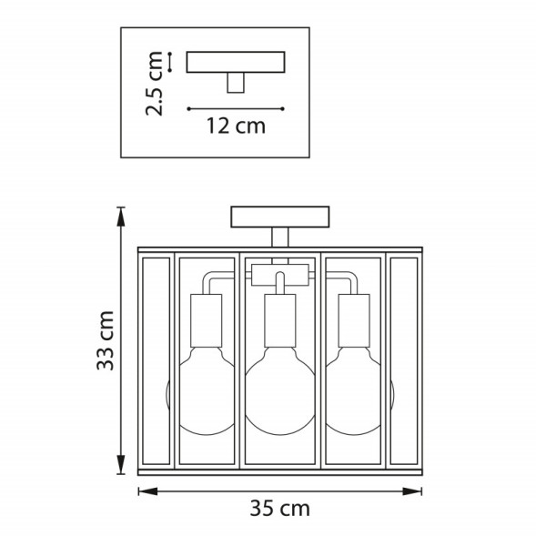 Люстра на штанге Lightstar Genni 798231