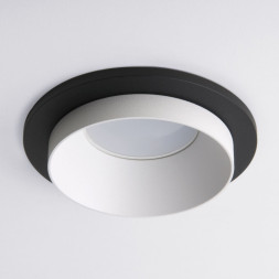 Встраиваемый точечный светильник Elektrostandard 114 MR16 белый/черный