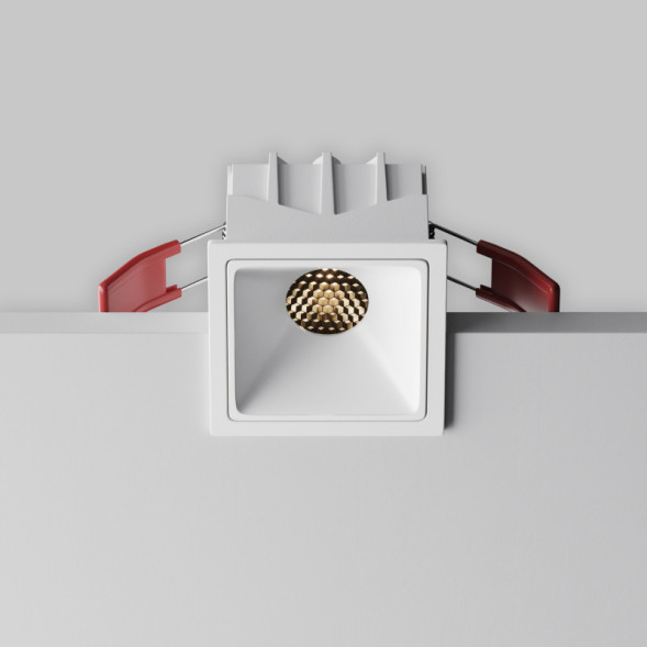 Встраиваемый светильник Maytoni Technical DL043-01-10W3K-SQ-W-1 Alfa LED