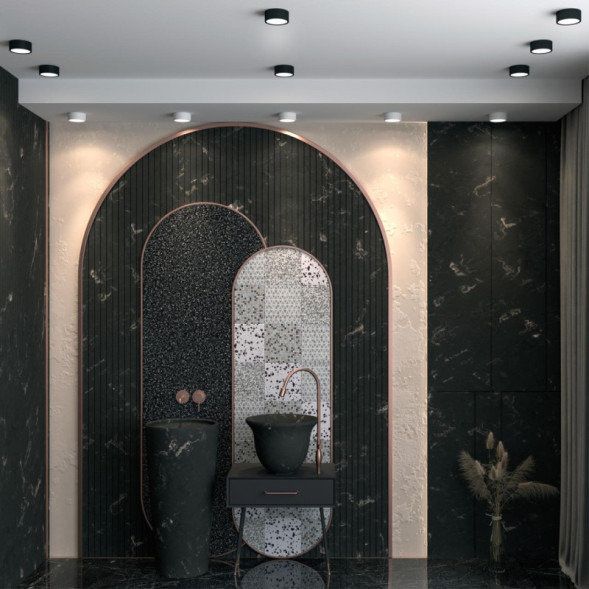 Точечный влагозащищенный светильник Novotech May 358904