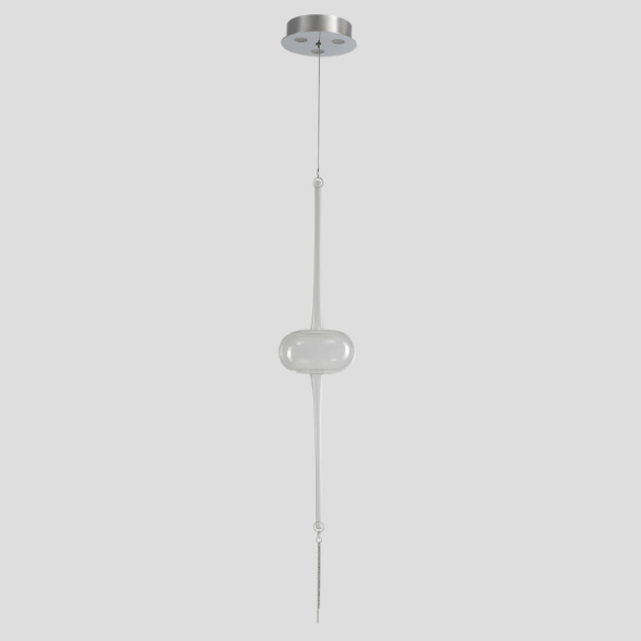 Подвесной светильник Crystal Lux GLASS GLASS SP3W LED CHROME