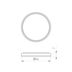 Линза для трекового светильника Arlight DIAFILM 059508
