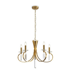 Подвесная люстра Freya FR2040PL-05BS Harvest