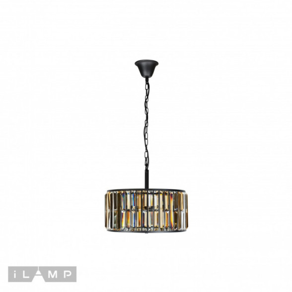 Подвесная люстра iLamp ROYAL 10390-5P BK
