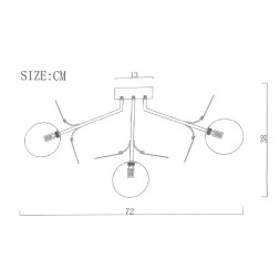 Детская люстра ImperiumLoft Matisse 191893-26