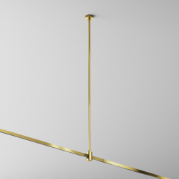 Стойка Maytoni Technical Magnetic trаck system Flarity латунь TRA159C-SL1-BS