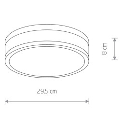 Потолочный светильник Nowodvorski MALAKKA LED 9501