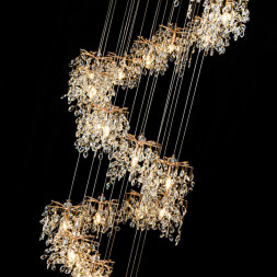 Каскадная люстра MODELUX 6555.25 ML.6555.25 GD