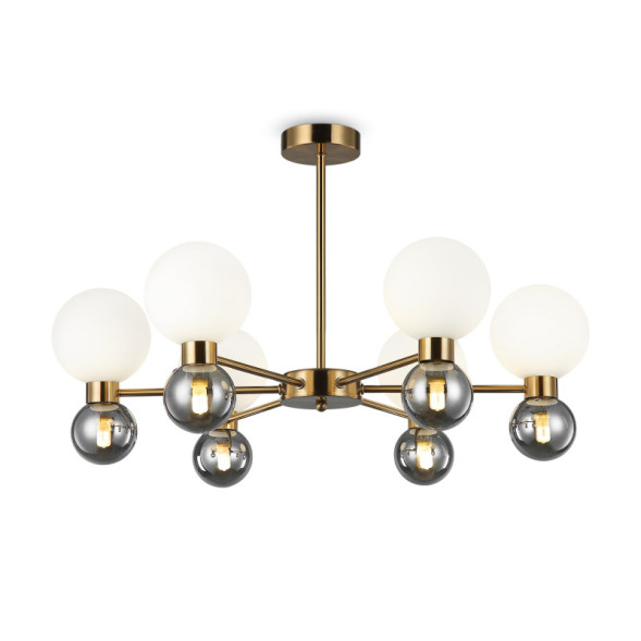 Люстра на штанге Freya Bony FR5394CL-12BS