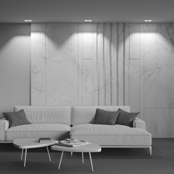 Встраиваемый точечный светильник Maytoni Technical Alfa LED DL043-02-15W4K-D-SQ-W