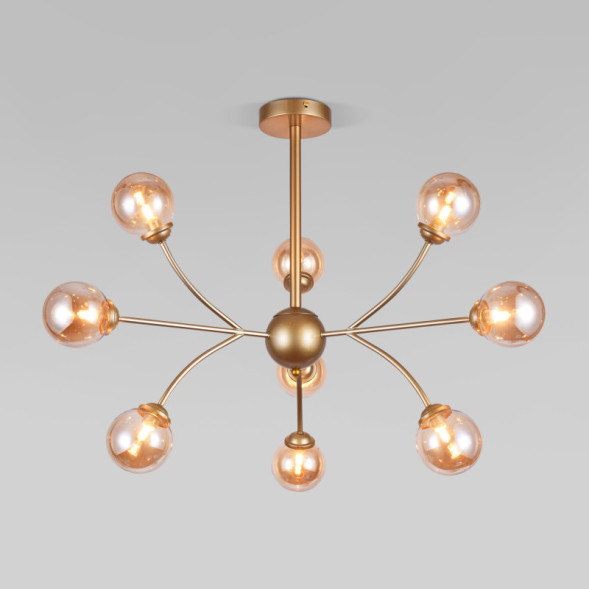 Люстра на штанге Eurosvet Astro 30179 матовое золото