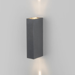 Уличный настенный светильник Elektrostandard Blaze LED серый (35136/W)