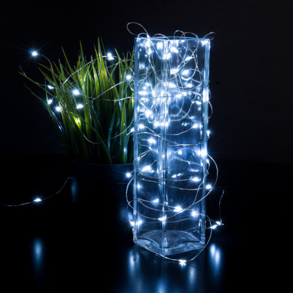 Светодиодная нить Eurosvet 400-007 белый 5м IP20