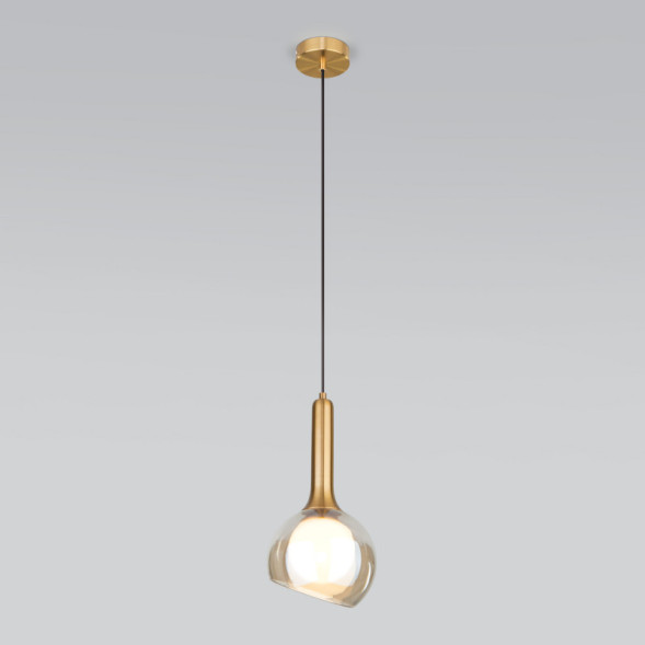 Подвесной светильник Eurosvet Fantasy 50188/1 янтарный